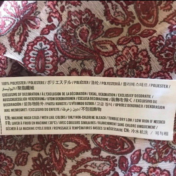 Flowy Hollister Cover-up, Kimono, Duster, Cardigan - Picture 6 of 6